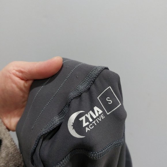 Zyia Active Unwind Nylon Athleisure Comfy Jogger Pants Grey Size Small - Picture 9 of 11